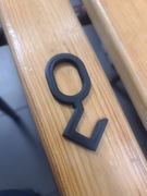 Wieszak do szafki metalowej na rurkę fi 20mm max