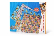 Papier ozdobny A4 Psi Patrol / Paw Patrol – 10 arkuszy 150 g