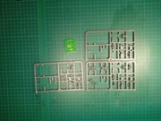 Necron bits and green rods Immortals and Destroyers