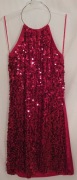 Sukienka z cekinami, sylwester, szybka wysyłka