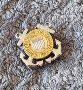 Przypinka - USCG - Coast Guard Cap Device, Enlisted (Garrison Cap)