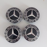 Dekielki  kapsle do felg Mercedes  OE 75 mm  komplet 4 szt. NOWE ORYGINAŁ 