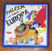 Palcem po mapie Europa - gra