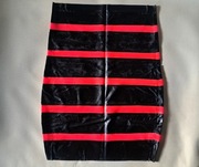 Spódnica mini latex 100% guma r. S/M