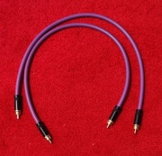 Melodika Purple Rain RCA | 2x0.5m | Para Stereo | OFC 4N | Polskie Hi-Fi