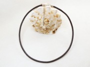 Naszyjnik Rzemień Skóra Naturalna brązowy (długość na życzenie)