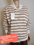 Sweter bomberka paski Moda Kataliński 