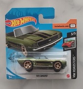 Hot Wheels 69 Camaro SS GM Goodyear HW roadsters 3/5 Mattel *