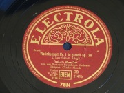 Płyta szelak ELECTROLA Violinkonz. Nr1 in g-moll op26 cz 3,4 nr kat DB21416