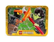 LEGO Ninjago Blister zestaw Cole vs. Bone Knight #112326 [Metal Box] klocki
