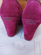 Crocs pantofle na koturnie W6 EU 36/37 dł wkładki 22, 5 cm 