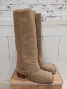 damskie kozaki zamszowe marki Michael Kors roz. 42 wkładka 26 cm nowe