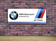 Baner plandeka BMW MPower Performance 150x60cm