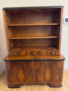 Biblioteczka antyk mebel z lat 50tych z czasów PRL odrestaurowana zabytek