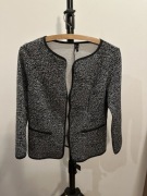 Żakiet damski na haftki, Cotton Club, rozmiar 38