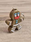 Breloczek Piernikowy Ludzik 3d - Brelok Druk3d fidget Keychain mixGadzet