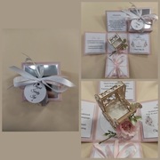 Pamiątka Chrztu Świętego, exploding box na chrzest