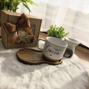 ELEGANCKI KUBEK NAJLEPSZA CIOCIA NAJLEPSZY WUJEK PREZENT