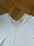 Sweterek Camaieu eqru śmietanka 38 M bawełna  wiskoza 24 hm 