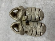 Złote sandały Lasocki rozm. 25