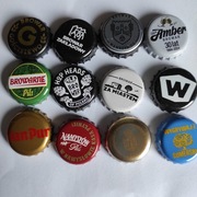 Kapsle różnych browarów 