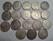 2 Monety srebrne 5 Marek Hindenburg Reichsmark 1935 1936 srebro 250g 18szt