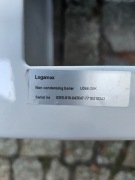 Piec dwufunkcyjny Buderus Logamax na części.