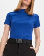 Krótki top koszulka ciepła "PIMKIE"