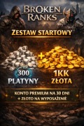Broken Ranks - ZESTAW STARTOWY na Kaalor / Lorven- 300 platyny i 1kk złota