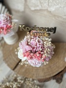 MINI flower box SERCE z zapachowych świec na DZIEŃ MAMY