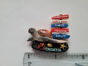 Magnes na lodówkę - 97g. CHORWACJA Żółw