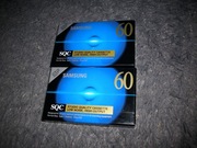 Kaseta magnetofonowa Samsung SQC 60, type 1, nowa w folii