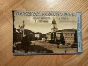 Reprint Warszawa przedwojenna Plan miasta z 1939 skala 1 : 25 000