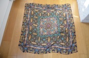 piękna chusta/apaszka 100% Silk jedwab 106x108