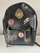 Czarny plecak Harry Potter