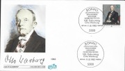 FDC 1983 Niemcy O.Warburg chemia medycyna fizjologia Nobel nauka 