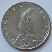 Turcja 2 1/2 lira 1973 - Ataturk - stan menniczy -