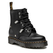 Dr. Martens 1460 BEX STUD BOOT BLACK FINE HAIRCELL