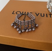 Bransoletka perły kryształki