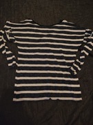 Oasis S wiskozowa mega bluzka dekolt plecy falbanki