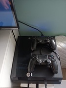 Ps4 + 4 gry ,dwa pad