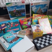 Puzzle i gry planszowe Zestaw