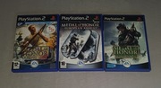 MEDAL OF HONOR Ps2 3 gry komplet