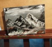 Obraz na płótnie 25/18 cm.