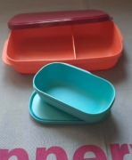 Tupperware Lunch Box 590 ml + pojemnik 120ml