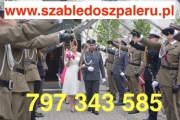 szable do szpaleru, szable do ślubu