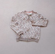 bawełniana bluza dziewczęca typu bomberka