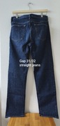 Gap 31/32 jeansy straight proste nogawki
