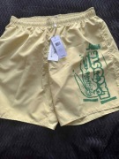 Szorty kąpielowe Lacoste MH9135 Żółte Regular Fit rozmiar L