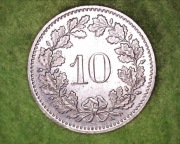 Szwajcaria 10 rappenów 1981